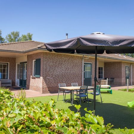 Kindvriendelijke bungalow voor 7 personen op vakantiepark in Voorthuizen